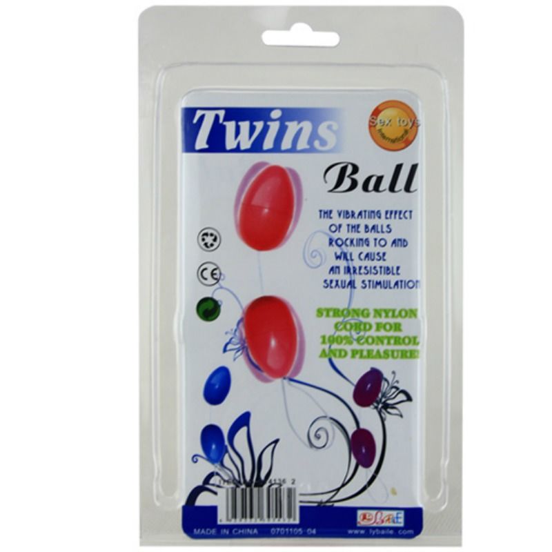 DANS - TWIN BALLS LILAC ANAL BALLS