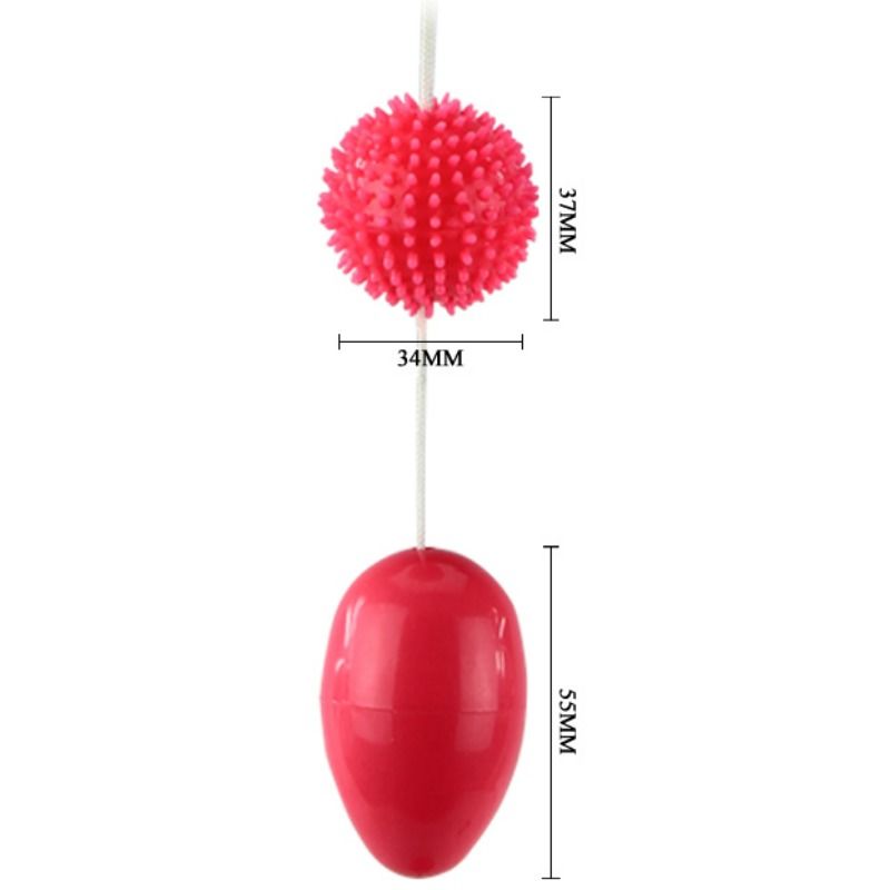 DANS - TWINS BALLEN GECOMBINEERDE ANALE BALLEN