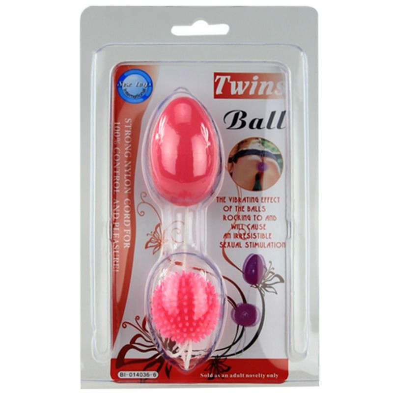 DANS - TWINS BALLEN GECOMBINEERDE ANALE BALLEN