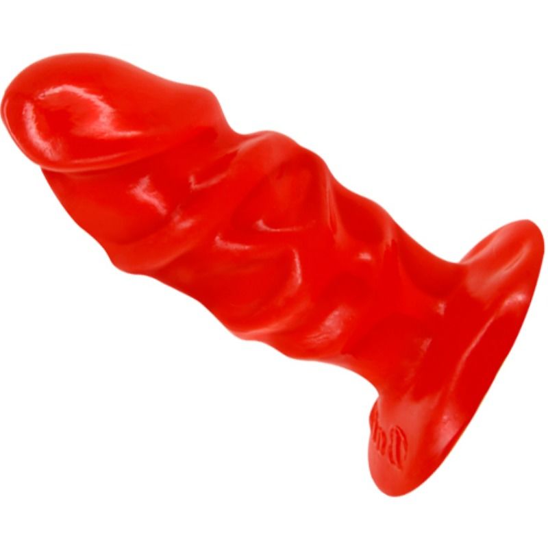 DANCE - UNISEX ANAAL PLUG MET ZUIGNAP ROOD