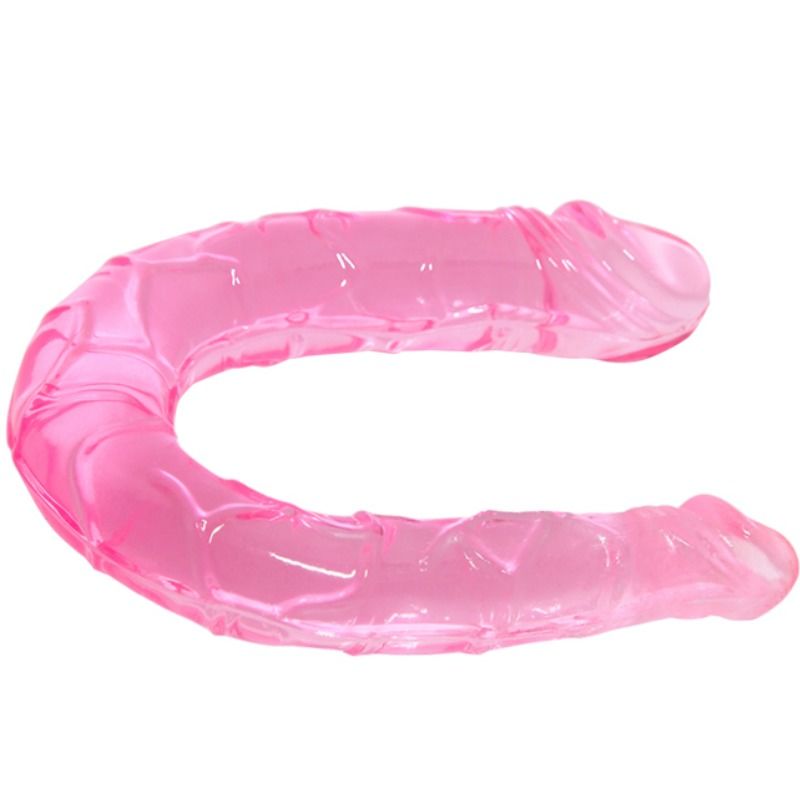 DANS - DUBBELE DONG DUBBELE ROZE DILDO