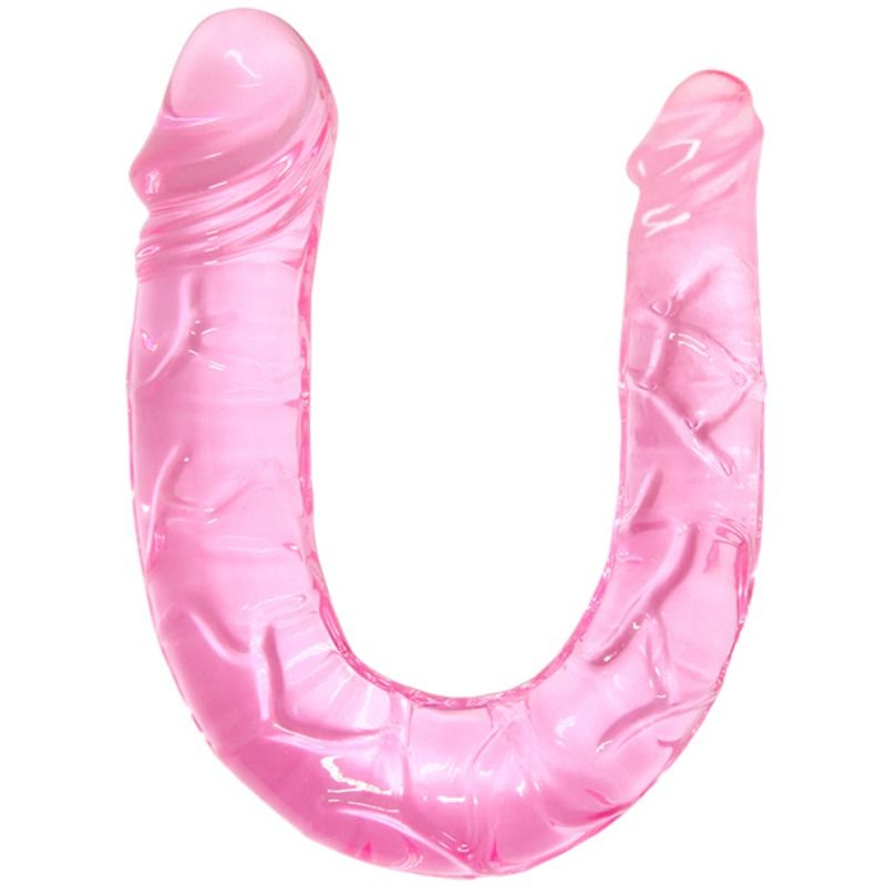 DANS - DUBBELE DONG DUBBELE ROZE DILDO