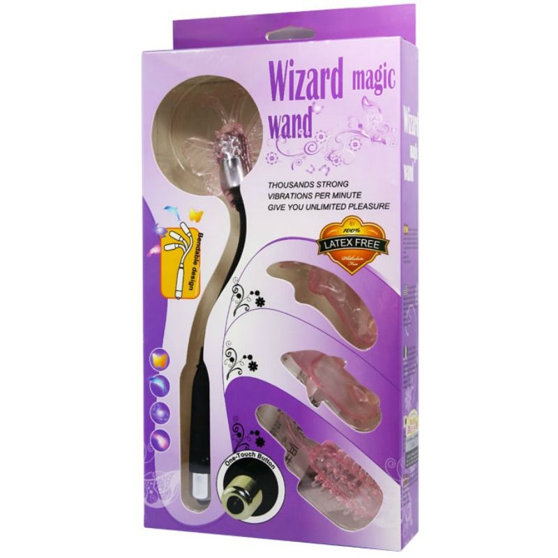 DANCE - WIZARD MAGIC WAND VIBRERENDE STIMULATOR
