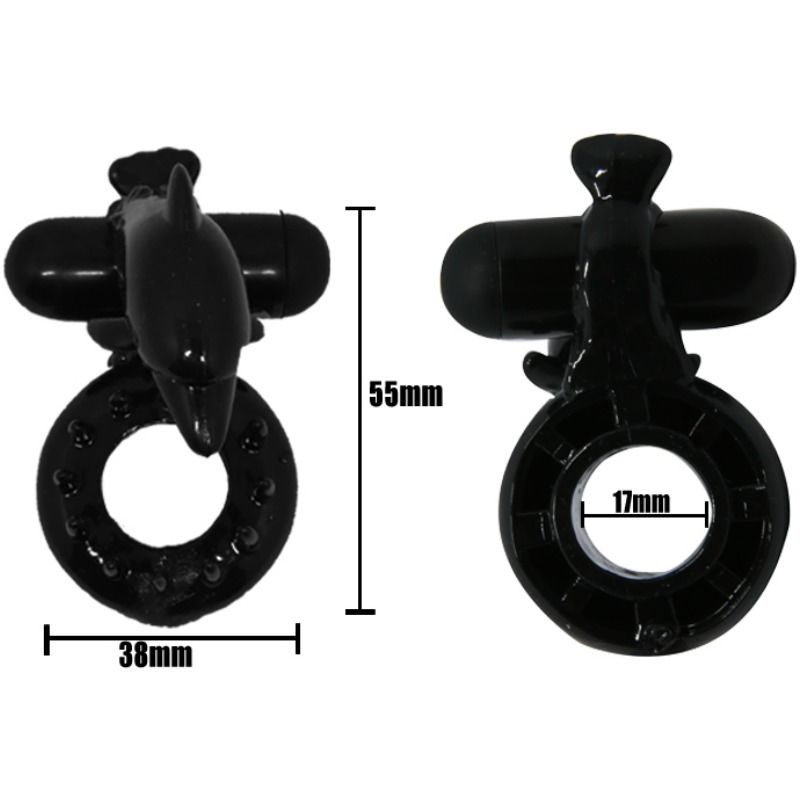 DANS - ZOETE RING CLITORALE STIMULATOR RING DOLFIJN