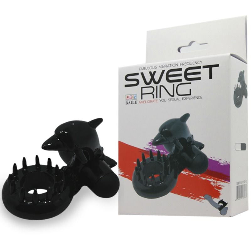 DANS - ZOETE RING CLITORALE STIMULATOR RING DOLFIJN