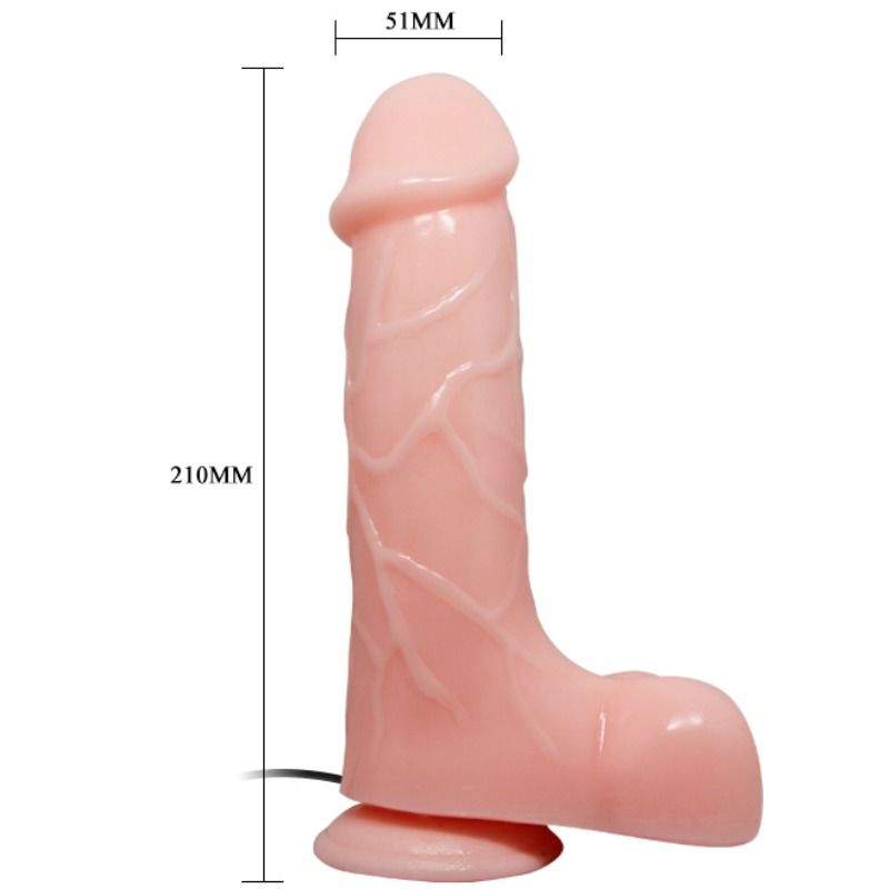DANCE - BARBARA NATUURLIJKE REALISTISCHE VIBRATOR 21 CM