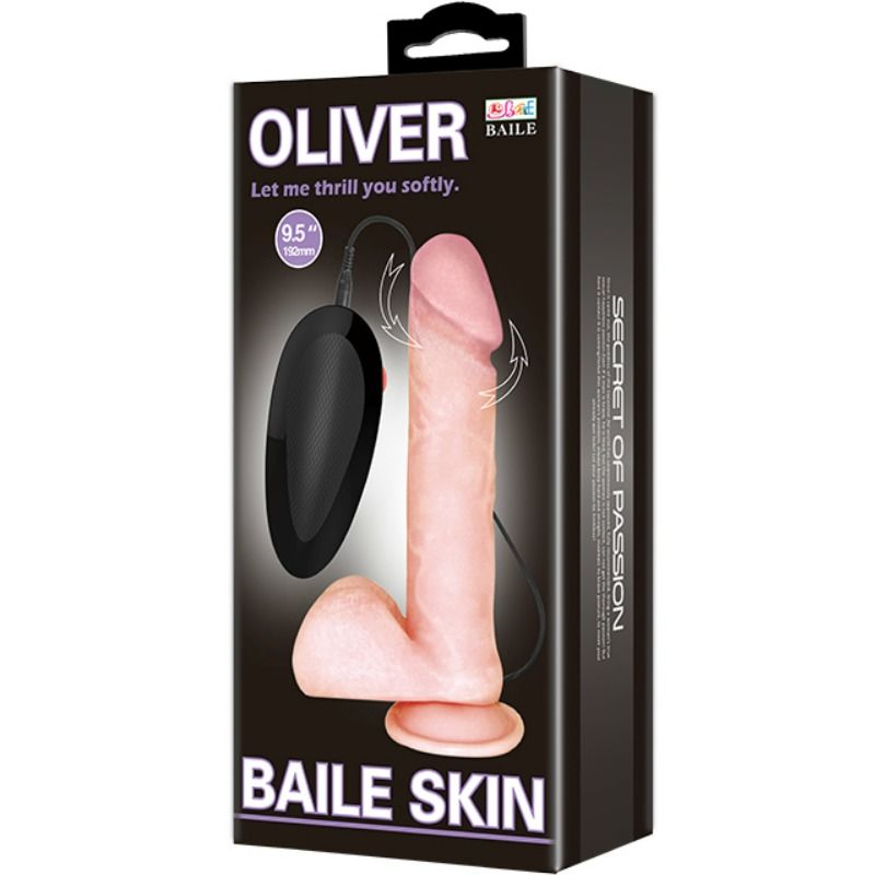 DANCE - REALISTISCHE OLIVER VIBRATOR MET ROTATIEFUNCTIE