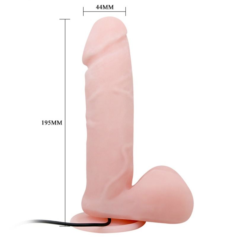 DANCE - REALISTISCHE OLIVER VIBRATOR MET ROTATIEFUNCTIE