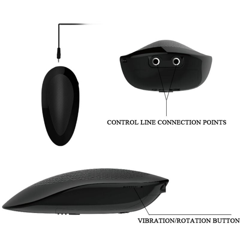 DANCE - REALISTISCHE OLIVER VIBRATOR MET ROTATIEFUNCTIE