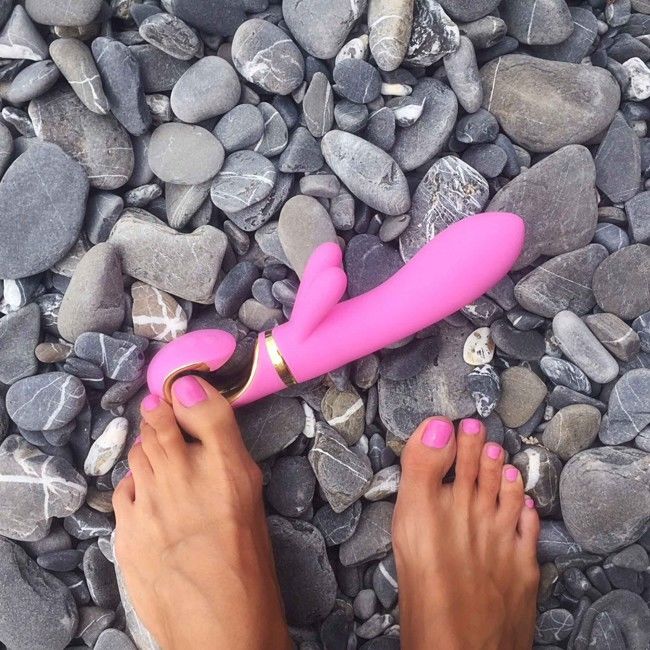 G-VIBE - G-RABBIT ROZE RAMPANT KONIJN VIBRATOR