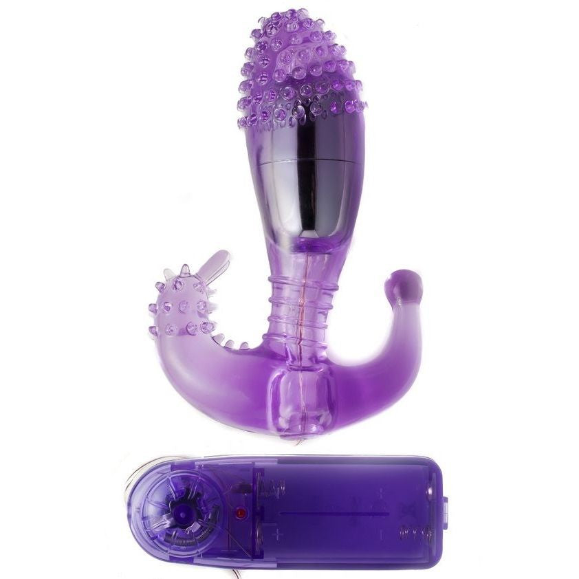 DANCE - LILAC VAGINALE EN ANALE STIMULATOR MET VIBRATIE