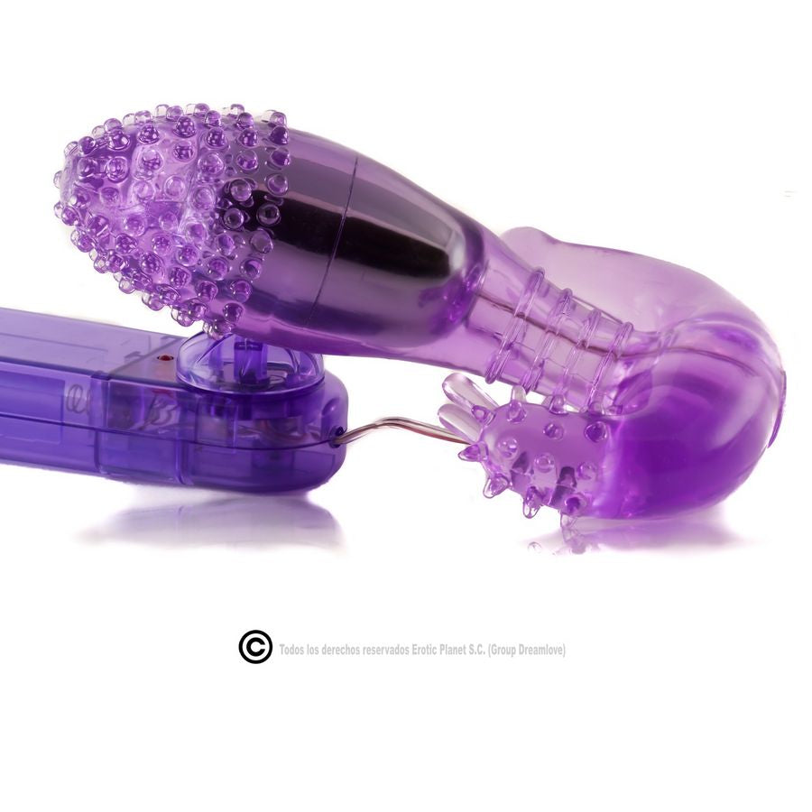 DANCE - LILAC VAGINALE EN ANALE STIMULATOR MET VIBRATIE