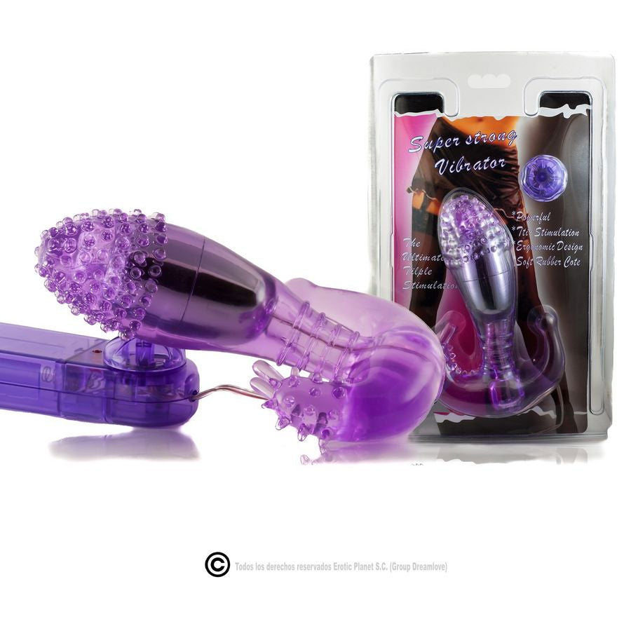 DANCE - LILAC VAGINALE EN ANALE STIMULATOR MET VIBRATIE