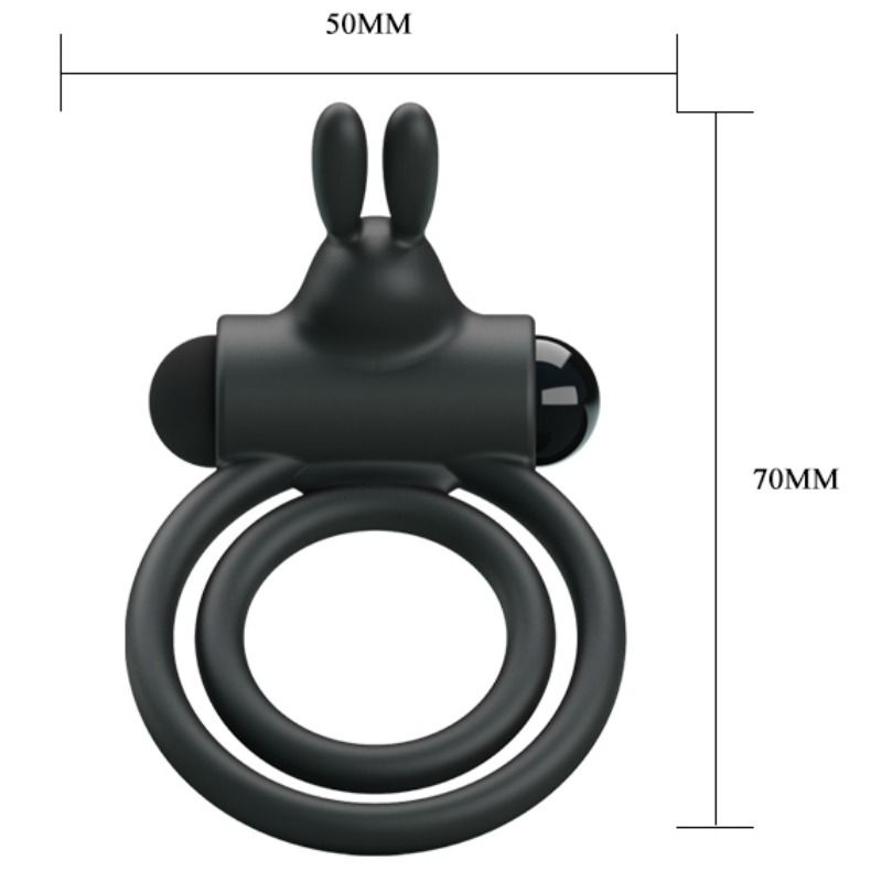 PRETTY LOVE - OSMOND SILICONEN VIBRERENDE RING