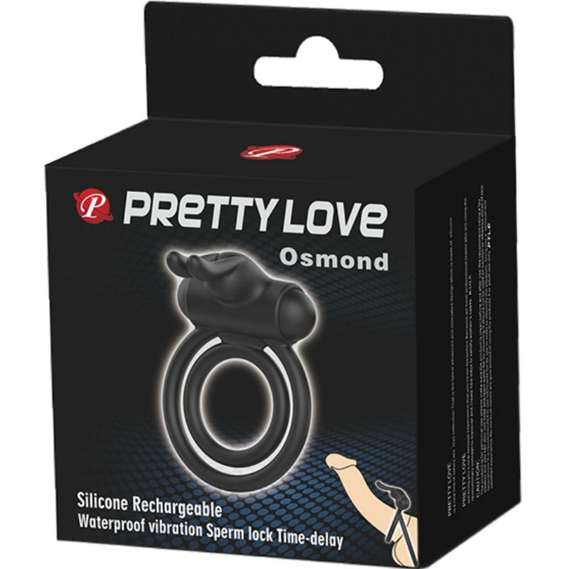 PRETTY LOVE - OSMOND SILICONEN VIBRERENDE RING