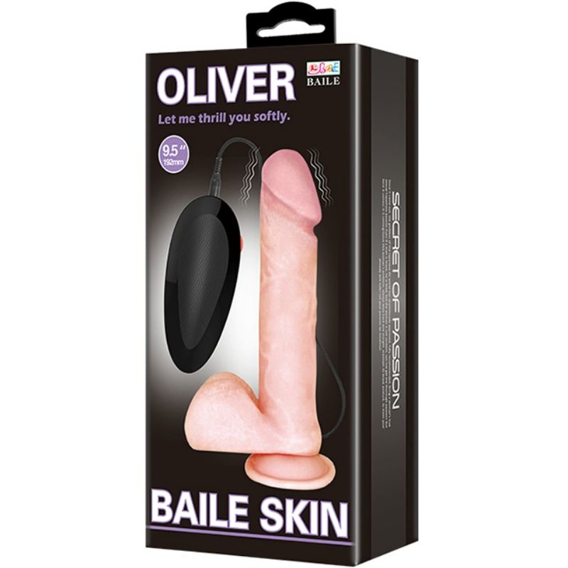 DANCE - OLIVER REALISTISCHE DILDO MET VIBRATIE