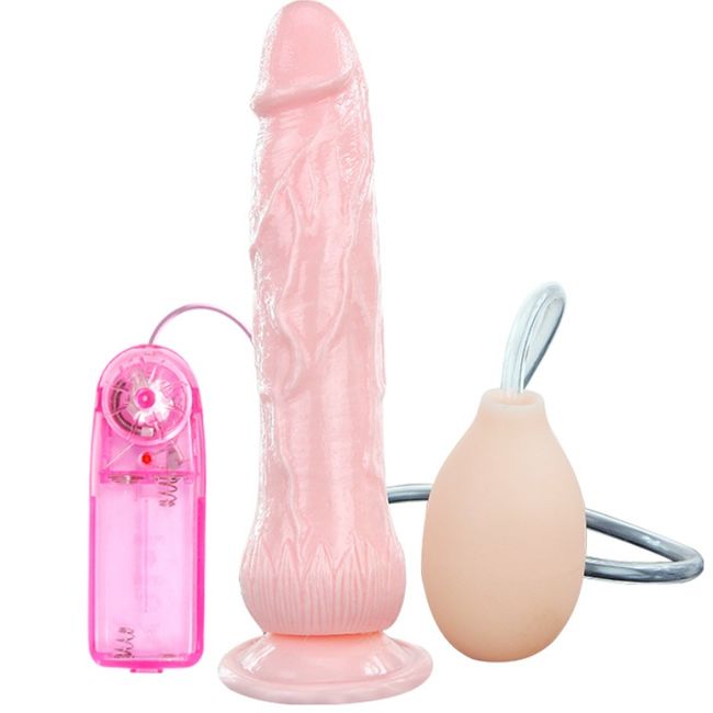 DANCE - FONTEIN VIBRERENDE DILDO MET SPUITFUNCTIE
