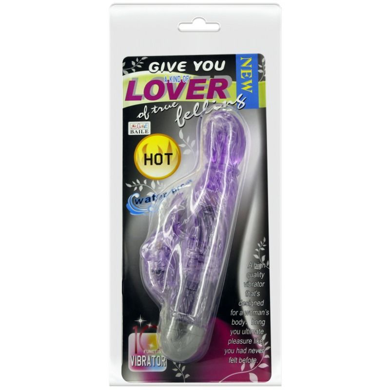 DANS - GEEF JE EEN SOORT LIEFDE VIBRATOR MET LILAC RABBIT 10 MODI