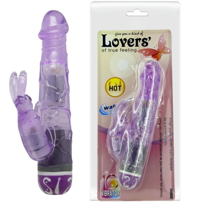 DANCE - VIBRATORS MET MEERDERE SNELHEDEN EN LILA KONIJN