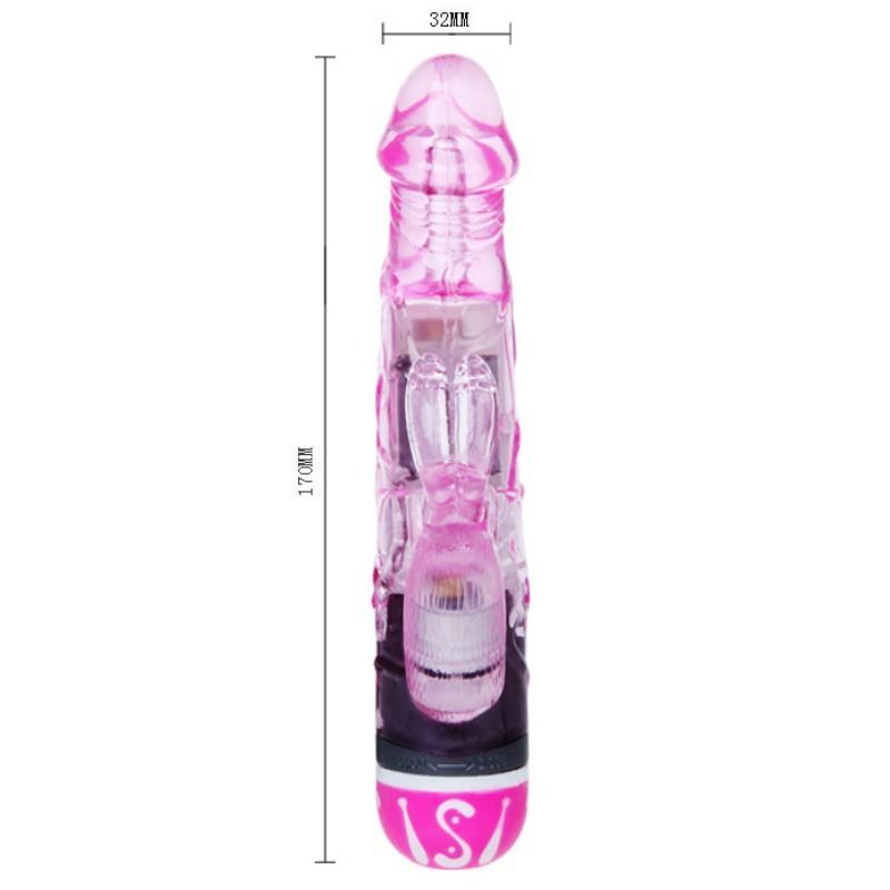 DANCE - VIBRATORS MET MEERDERE SNELHEDEN EN LILA KONIJN