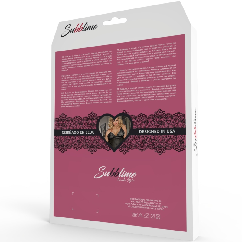 SUBLIEM - KANTEN JAS MET BELLEN MOUWEN PLUS SIZE