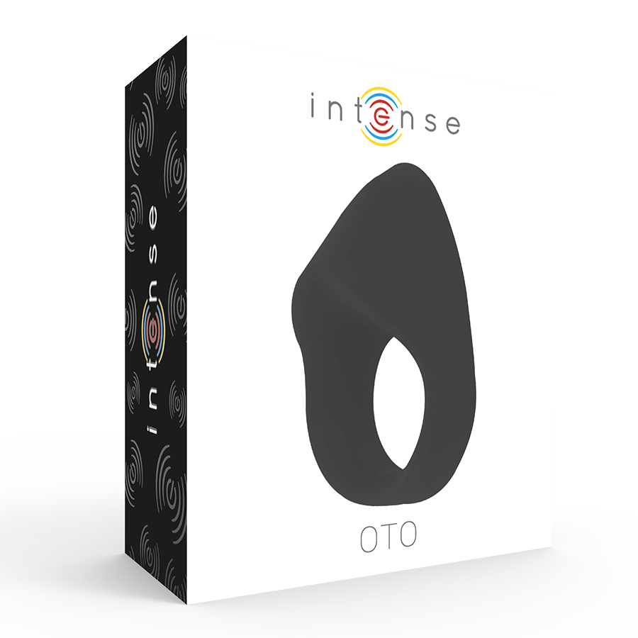 INTENSE - OTO OPLAADBARE TRILLENDE RING ZWART
