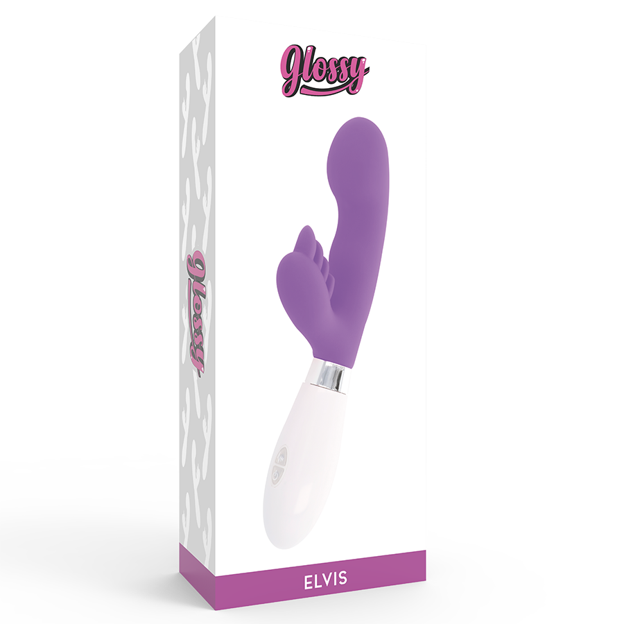 GLOSSY - KONIJN ELVIS LILA