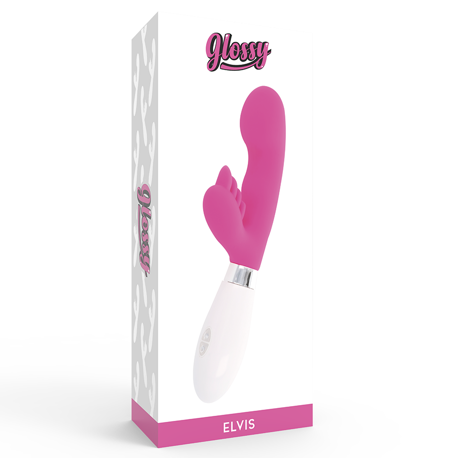 GLANZEND - KONIJN ELVIS ROZE