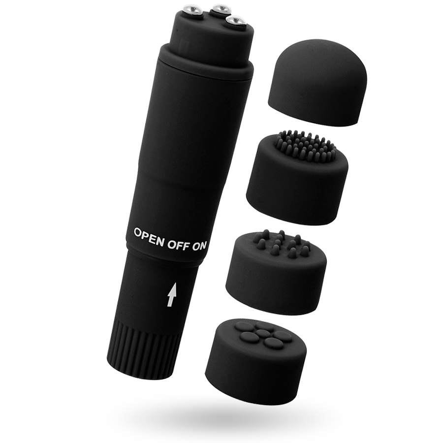 GLANZEND - ZAK KURT ZWART MASSAGER