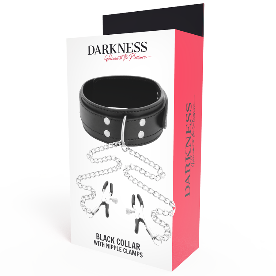 DARKNESS - ZWARTE TEPELKLEM KRAAG
