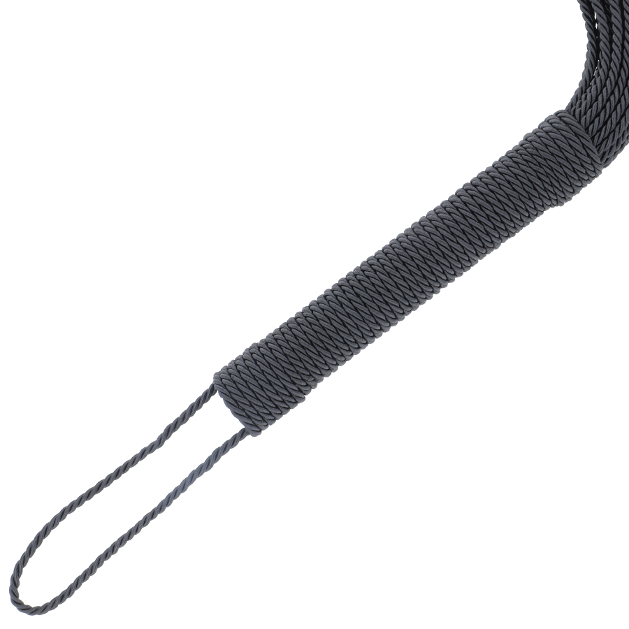 DUISTERNIS - ZWARTE BONDAGE ZWEEP 50CM