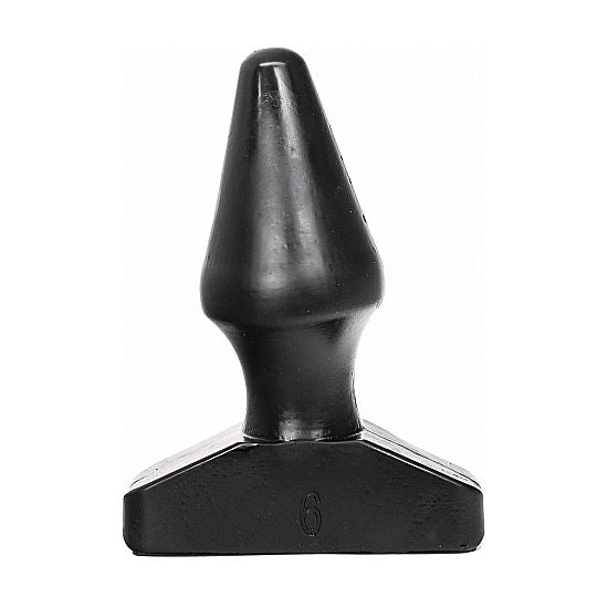 HELEMAAL ZWART - 15,5 CM ANAAL PLUG