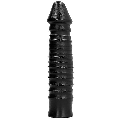 HELEMAAL ZWART - 26 CM DILDO