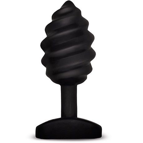 G-VIBE - GPLUG TWIST MET VIBRATIE ZWART
