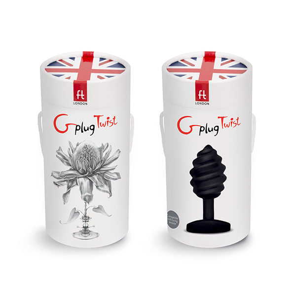 G-VIBE - GPLUG TWIST MET VIBRATIE ZWART