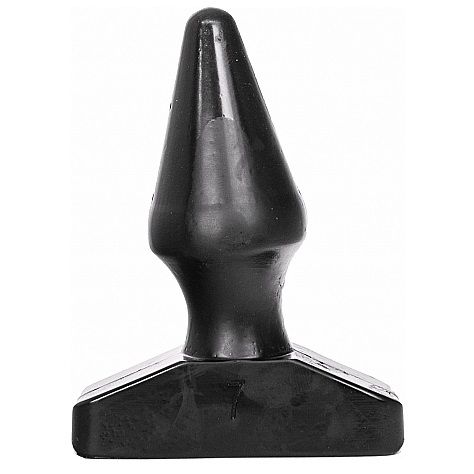 HELEMAAL ZWART - 16 CM ANAAL PLUG