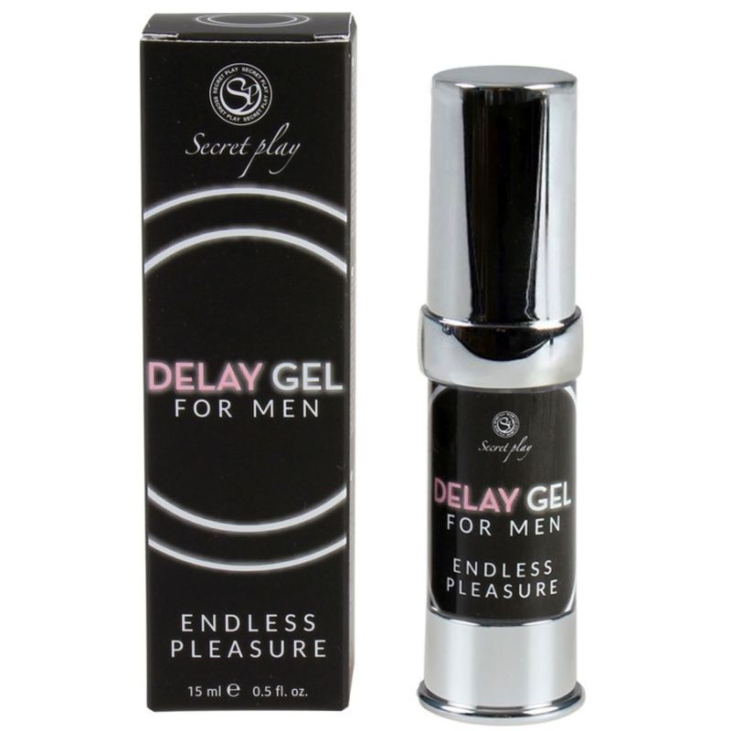 SECRETPLAY - EINDELOOS PLEZIER MANNELIJKE VERTRAGINGSGEL 15 ML