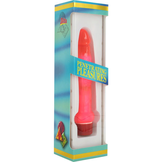 SEVEN CREATIONS - DUNNE ROZE ANALE JELLY VIBRATOR