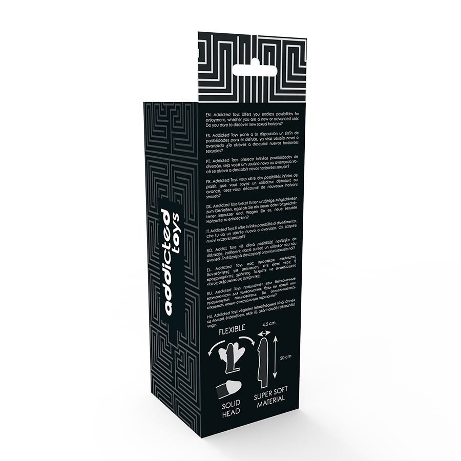 ADDICTED TOYS - TRANSPARANTE PENISVERLENGER