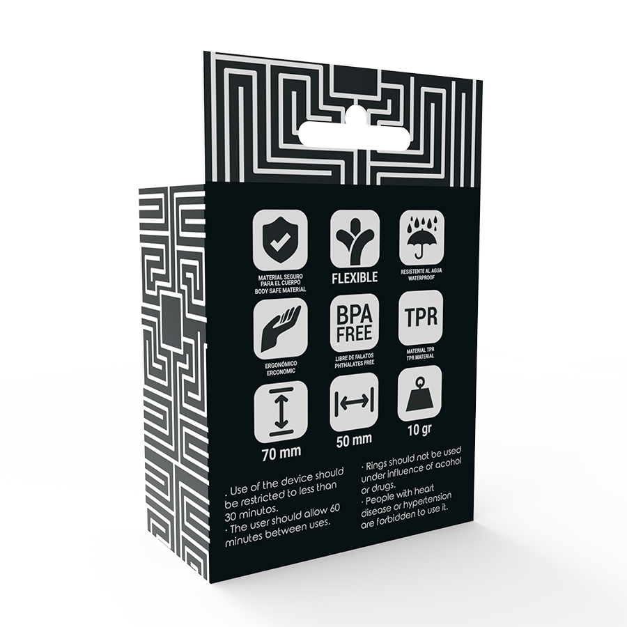 ADDICTED TOYS - POTENZ DOORZICHTIGE PENISRINGSET
