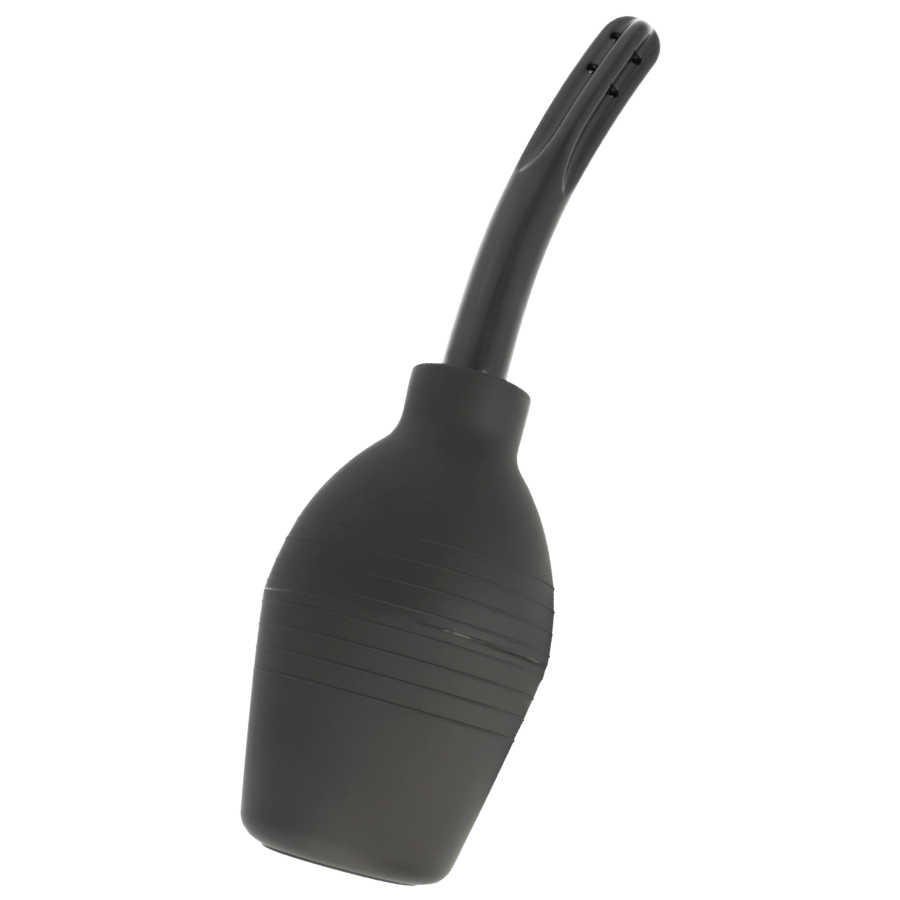 ADDICTED TOYS - ZWARTE ANALE REINIGING PEER SQUEEZE
