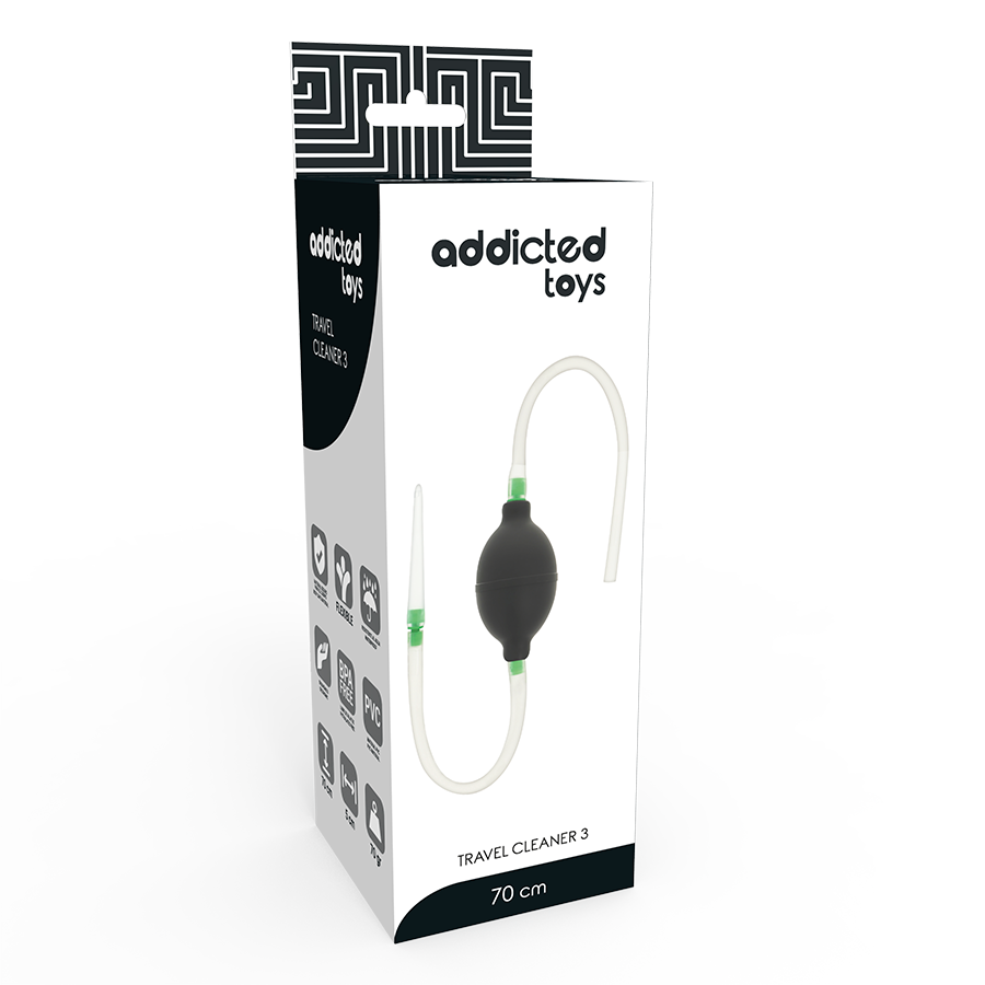 ADDICTED TOYS - ZWARTE KLYSMA-SET