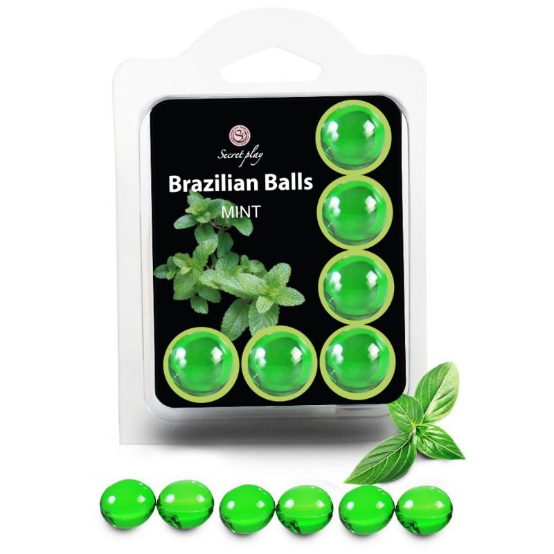 SECRETPLAY - SET 6 BRAZILIAANSE BALLEN MINT