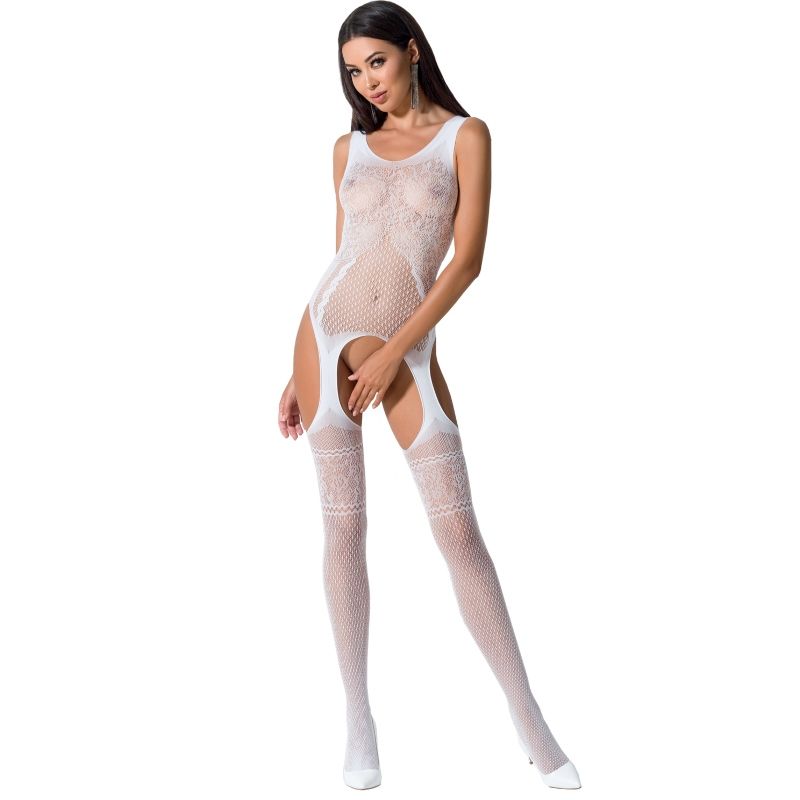 PASSIE - VROUW BS061 ZWARTE BODYSTOCKING ONE SIZE