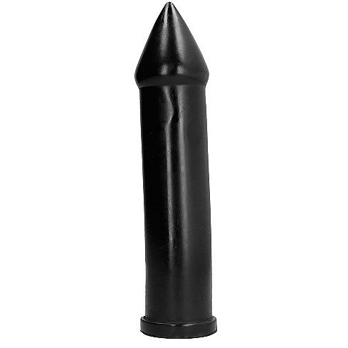HELEMAAL ZWART - 24 CM DILDO