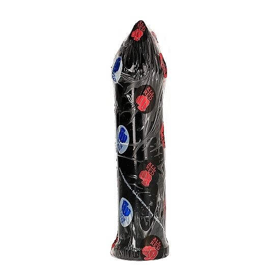 HELEMAAL ZWART - 24 CM DILDO