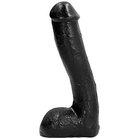 ALL BLACK - ANALE REALISTISCHE PENIS 23 CM