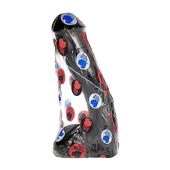 ALL BLACK - ANALE REALISTISCHE PENIS 23 CM