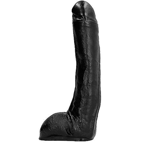 ALL BLACK - DONG 29 CM GEBOGEN