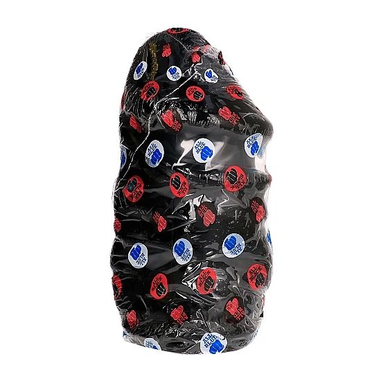 HELEMAAL ZWART - ANALE PENIS 33 CM